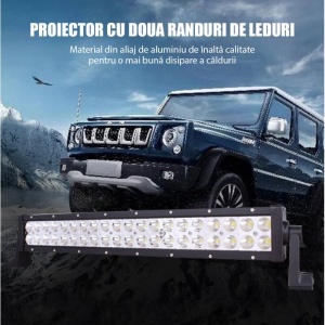 utilizare bara proiector led techstar pnb2 pe masina offroad
