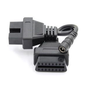 Cablu adaptor Mitsubishi 12 pini la mufa OBD2 16 pini, conectori frontali