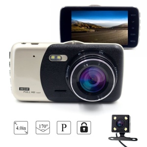 Camera Video Auto Dubla Techstar® T810 FullHD Cu Functia WDR si Ecran IPS 4inch - Img 6