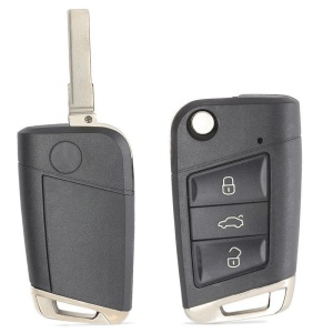 Set carcasa cheie tip briceag 3 butoane cu lama pliabila