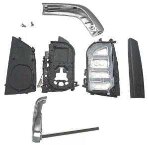 Set complet carcasa cheie auto BMW G30 G31 inclusiv lama
