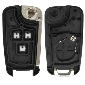 Set carcasa cheie auto Techstar Chevrolet Vauxhall, 2 butoane, fata si spate
