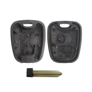 Set doua carcase cheie Citroen 2 butoane cu lama SX9 si surub prindere