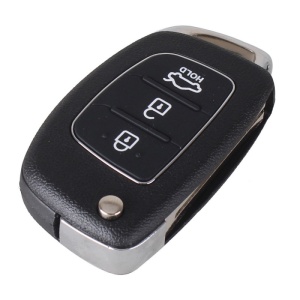 Carcasa cheie auto 3 butoane TOY40 Hyundai Santa FE IX25 IX35 IX45 vedere frontala fara lamela detasata
