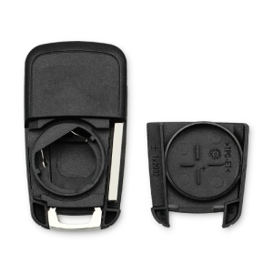 Set carcase cheie auto Techstar Opel Chevrolet Vauxhall, 4 butoane, imagine frontala si spate