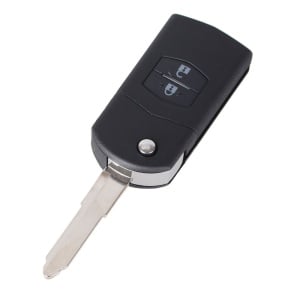 Carcasa cheie auto Techstar compatibila Mazda 2 3 5 6 RX-8 MX-5, 2 butoane, lama pliabila