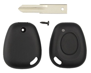 cheie techstar 1 buton cu lama montata pentru renault laguna megane prima generatie