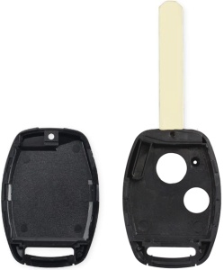 set carcasa cheie techstar flip cu 2 butoane si canal cip compatibila honda civic accord