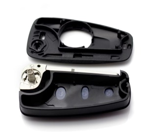 Carcasa cheie Ford tip briceag 3 butoane – kit interior cu suport electronic si arc