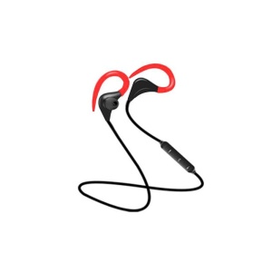 Casti Wireless Techstar® BT200, Bluetooth 4.1 ,HD Audio, Rezistente la Transpiratie, Comenzi pe Fir, Rosu - Img 2
