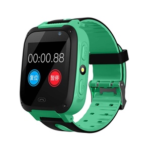 Ceas Smartwatch Copii Techstar® Q9, Slot Cartela SIM, GPS Tracker, Buton Urgenta SOS, Monitorizare Live, Apelare, Verde - Img 2