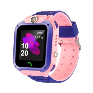 Ceas Smartwatch Pentru Copii Techstar® SW70-Q12 Lite, 1.44 Inch, Cu Functie Telefon SIM, Monitorizare, Apelare SOS, Camera, Roz - Img 1