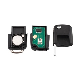 Set chei auto Volkswagen tip flip, 2 butoane, 433Mhz