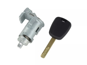 Set cilindru incuietoare cu 1 cheie, profil lama Renault, stanga fata