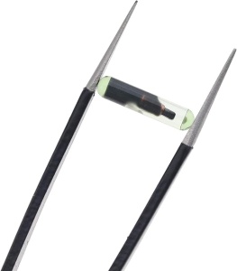 Cip transponder auto aftermarket blank ID48 CAN tip sticla A2 TP25 compatibil Audi criptat vedere masuratoare cu subler