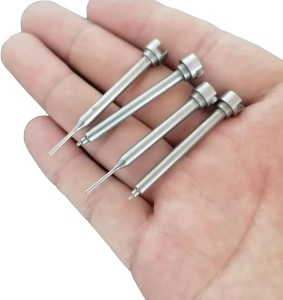 Set 4 pini extractori interschimbabili pentru clestele profesional Techstar, 1.00 mm si 1.25 mm