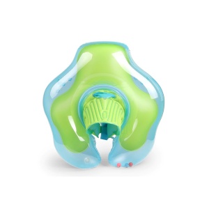 Colac Gonflabil Marime S pentru Bebelusi 15cm Talie, Circular cu dublu set de inele prindere - Img 5