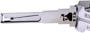 Decodor auto Lishi HU92 vedere spate, ridicator dublu si profil cheie
