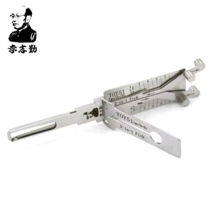 Decodor auto Lishi TOY51 vedere laterala, unealta pick decoder pentru usa si contact