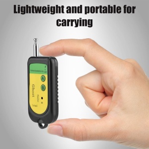 Reglarea sensibilitatii detectorului RF Techstar pentru localizarea precisa a sursei de semnal