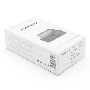 cutie adaptor konnwei kw901 obdii bluetooth 5.0 negru