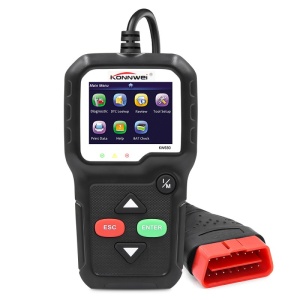 Tester auto diagnoza OBD2 KONNWEI KW680, afisare erori si live data, negru