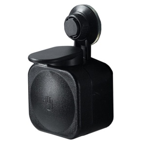 Dozator De Sapun Techstar®, Negru, Montaj Perete, Montaj Tip Ventuza, 250ml - Img 1