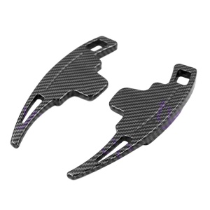 Extensii padele schimbator volan pentru Mercedes-Benz A/B/C/E/S/CLA/CLS/GLA/GLC/GLE, finisaj carbon negru, set stanga + dreapta - Img 7