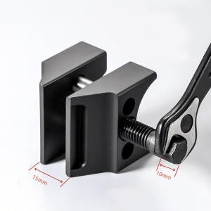 Extractor separator fanta fuzeta – vedere oblica, actionare hex 10 mm, otel AISI 1045