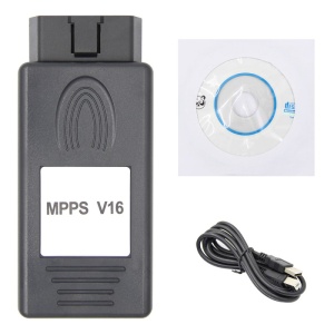 Kit interfata MPPS V16 Techstar cu cablu USB si CD software pentru chip tuning