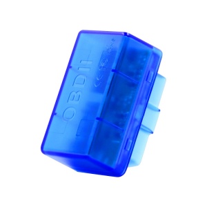 interfata diagnoza auto OBD2 Techstar ELM327 mini albastru bluetooth 4.0