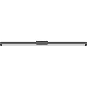 Vedere frontala lampa LED monitor neagra Techstar