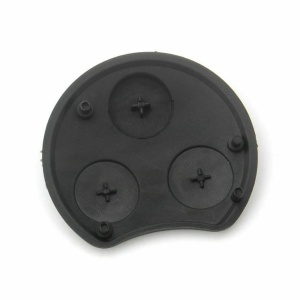 Membrana telecomanda cheie compatibila Smart Fortwo 450/City-Coupe/Cabrio, Roadster, Forfour, 3 butoane, neagra - Img 2