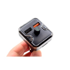 Modulator FM Techstar® T45Q, Wireless, Bluetooth 5.0, Microfon Integrat, Quick Charge 3.0, Slot MicroSD, Ambient Light - Img 3