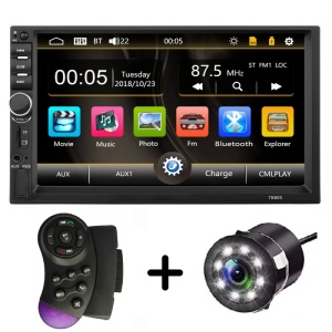 MP5 Player Universal 2DIN 7880S cu Camera de Marsarier HD Ecran 7 Inch Bluetooth MirrorLink Android IoS - Img 1