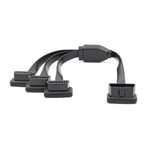Adaptor OBD2 triplu Techstar cablu de prelungire 50cm
