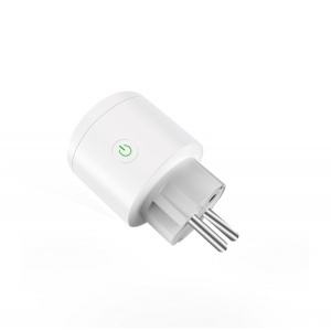 Priza smart Techstar M34 wireless 2.4GHz vedere laterala stanga
