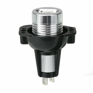 Becurile LED Angel Eyes BMW E90 E91, 6W, aluminiu, lumina rece