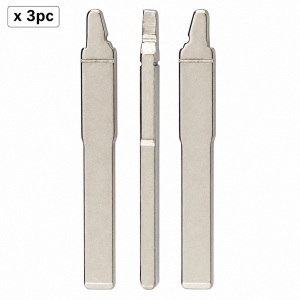 Set 3 lame cheie auto 98# HU101 pentru Ford Focus