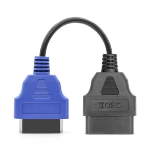 adaptor albastru diagnoza auto Techstar OBD2 compatibil Fiat ECUScan