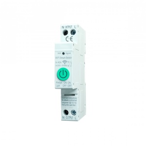 siguranta automata Techstar WiFi 1 pol 40A monofazata cu afisaj digital