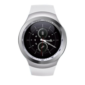 Smartwatch BT, Techstar® Y1 Display 1.54", Compatibil Android si IOS, Alb - Img 4
