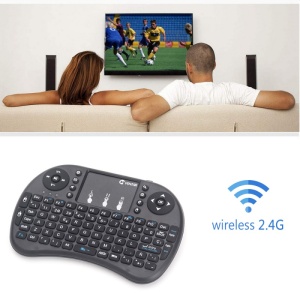 Tastatura Wireless Techstar® i8, Air Mouse, Touchpad, 2.4ghz, pentru Android TV si Mini PC - Img 2