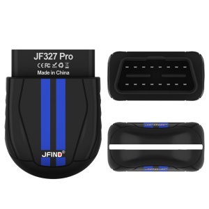 set tester OBD2 JFIND JF327 Pro cu carcasa si adaptor mic