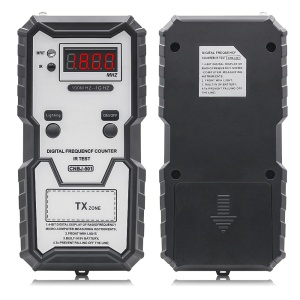 Tester digital de frecventa Techstar cu carcasa neagra si afisaj LCD