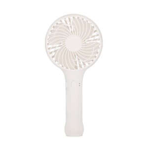 Ventilator Techstar® A9 Mini Alimentare USB si Acumulator 18650, 5W, Alb - Img 1