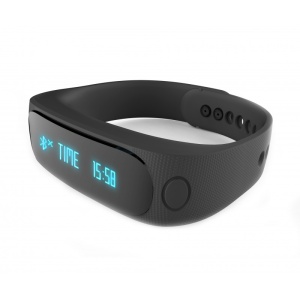 Bratara Fitness Smartband Bluetooth E02 negru - Img 5