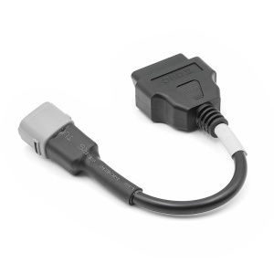 cablu adaptor Techstar OBD2 6 pini la 16 pini Suzuki negru