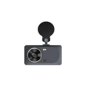 Camera auto DVR RLDV-363 Techstar® FullHD 1080P 12 MPX DISPLAY IPS 3.2 INCH lentila dubla interior/exterior - Img 1