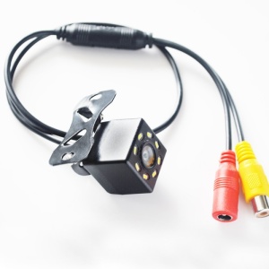 Camera marsarier auto Techstar waterproof - Vedere retrovizoare, 8 LED-uri IR, unghi 170°